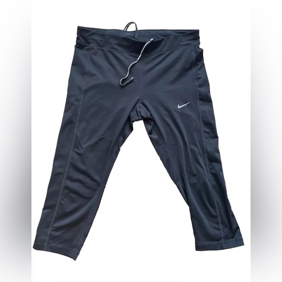 Nike Pants - Women’s NIKE DRI FIT running soccer tennis‎ yoga fitness workout tights M EUC